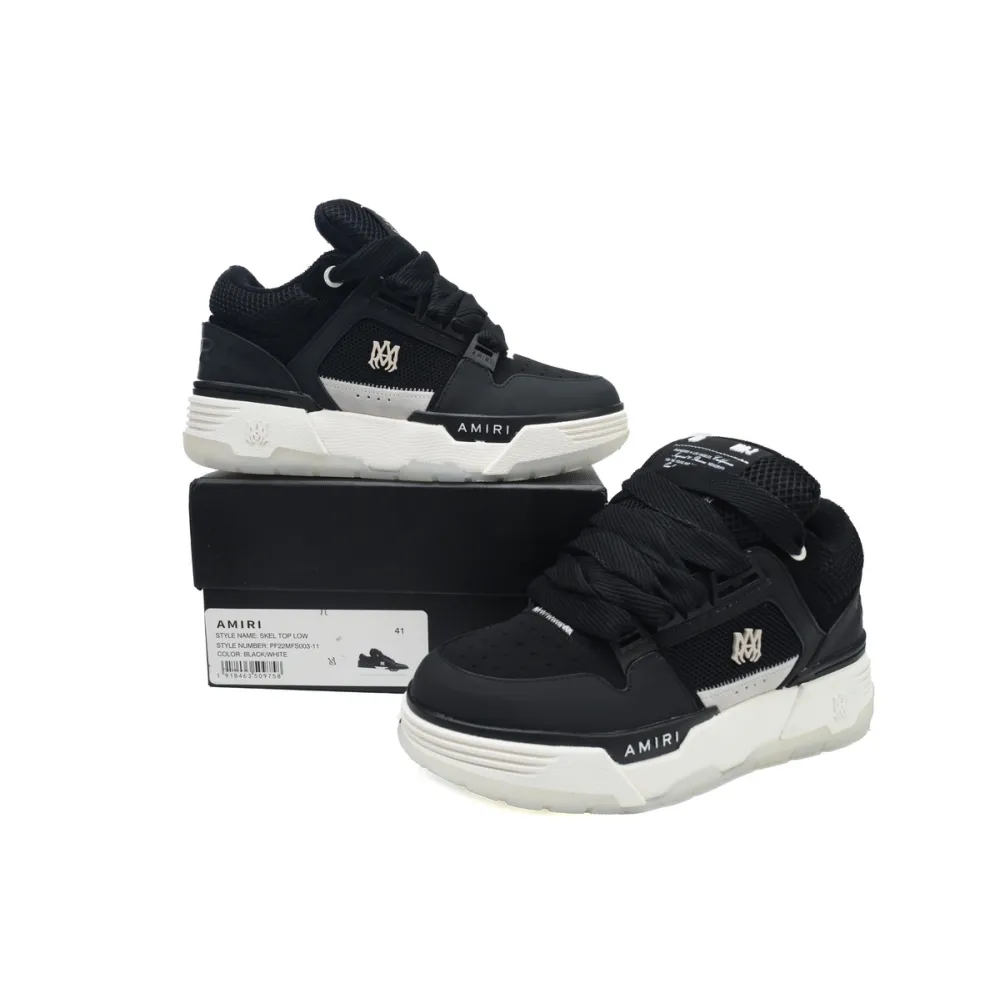 AMIRI MA-1 Sneakers Black and White