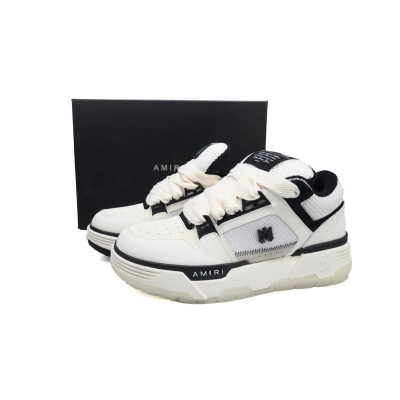 AMIRI MA-1 Sneakers White Black 02