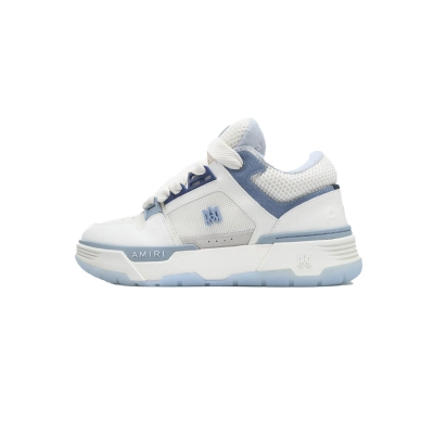 AMIRI Sneakers MA-1 Sneakers White Blue 01