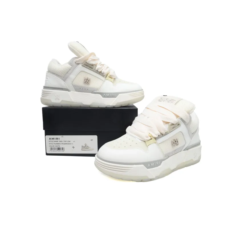 AMIRI MA-1 Sneakers White Gray