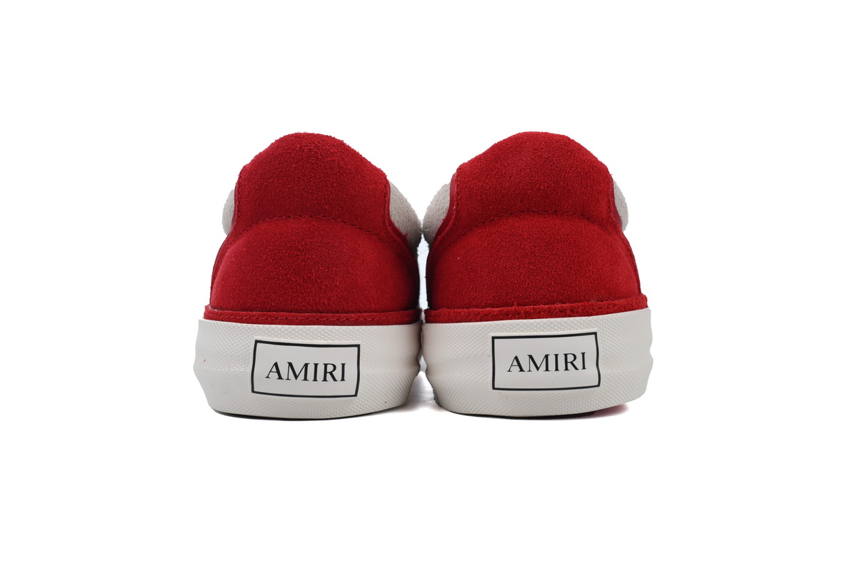 AMIRI Sunset Skate Sneakers Red