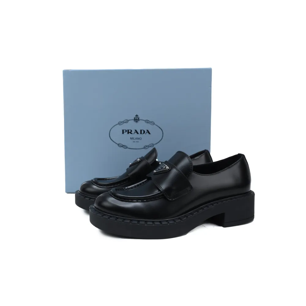 Prada Midsole Loafers Black