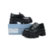 Prada Monolith Loafers Black 