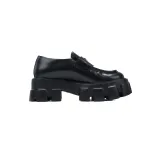 Prada Monolith Loafers Black 