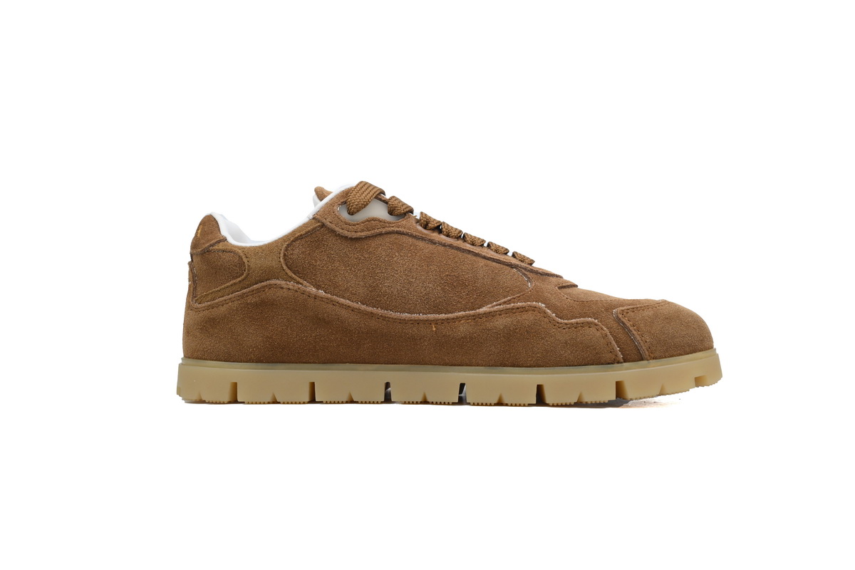 Prada Trail Suede Sneakers Brown