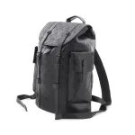 LV black printed backpack