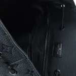 LV black printed backpack