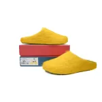 Marni Long-hair Calfskin Fussbett Sabot Yellow SBMR000600P4122Z0565