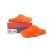 Marni Long-hair Calfskin Fussbett Sabot Orange SBMR000600P412200R09