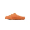 Marni Long-hair Calfskin Fussbett Sabot Orange SBMR000600P412200R09