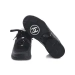 Chanel Low Top Trainer Black White G38299 Y55720 K3845