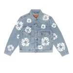 DT All Over Wreath Light Wash Jacket