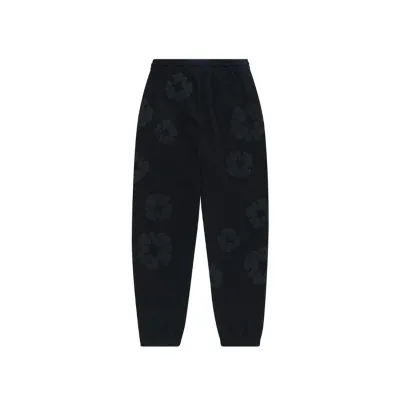DT The Cotton Wreath Sweatpants Black Monochrome 02