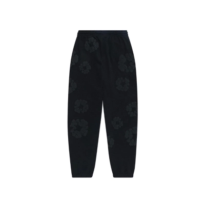 DT The Cotton Wreath Sweatpants Black Monochrome 02