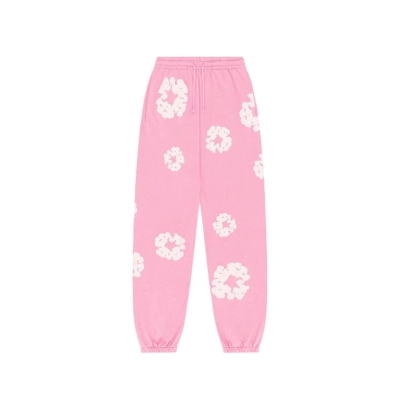 DT The Cotton Wreath Sweatpants Pink 01