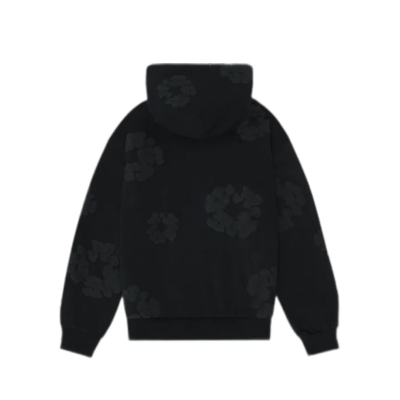 DT The Cotton Wreath Sweatshirt Black 02