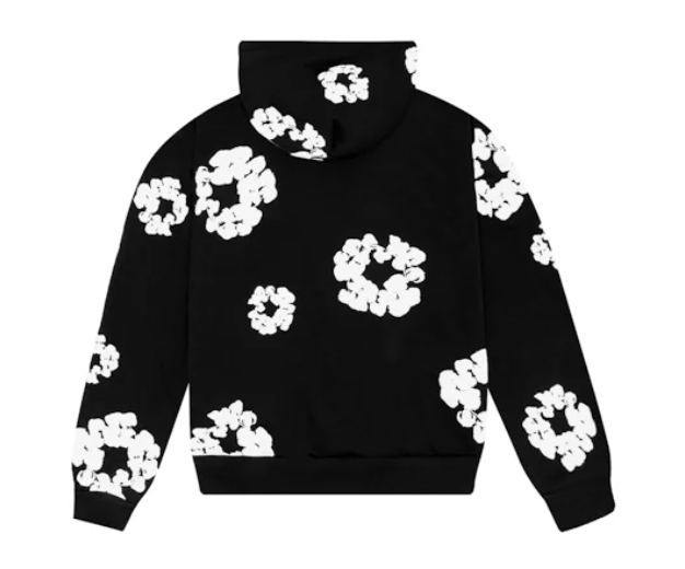 DT The Cotton Wreath Sweatshirt Royal Black