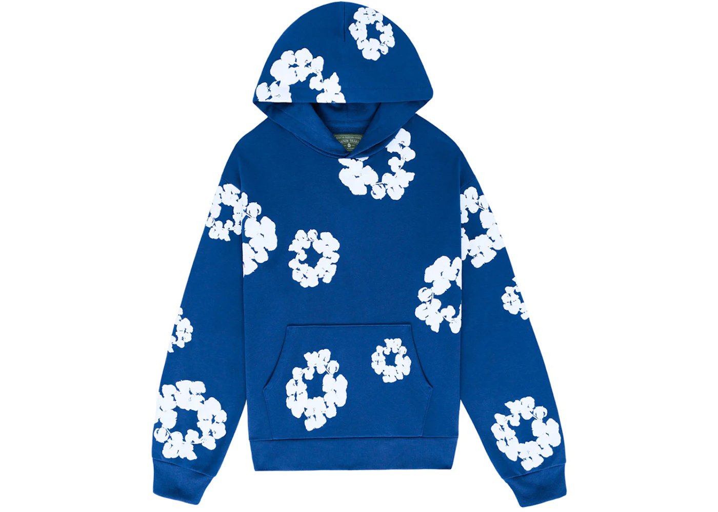 DT The Cotton Wreath Sweatshirt Royal Blue