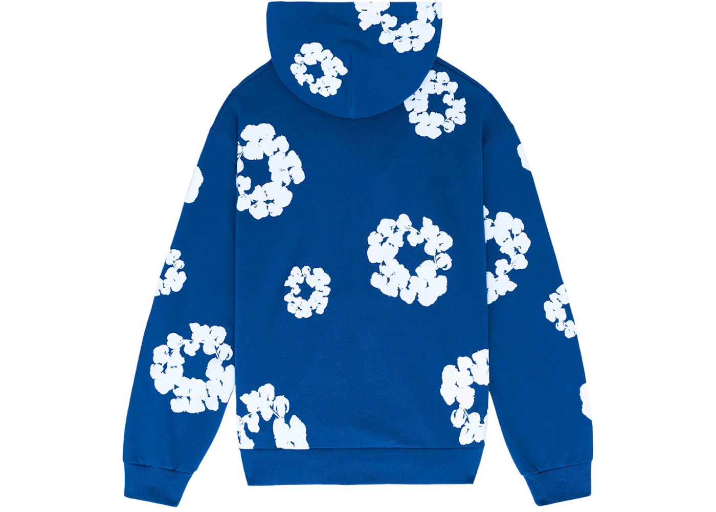 DT The Cotton Wreath Sweatshirt Royal Blue