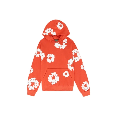 DT The Cotton Wreath Sweatshirt Royal Orange 01