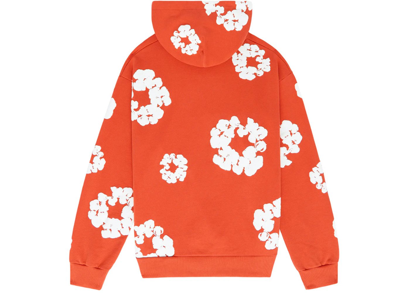 DT The Cotton Wreath Sweatshirt Royal Orange