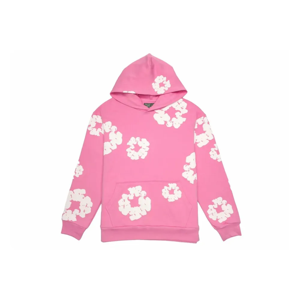 DT The Cotton Wreath Sweatshirt Royal Pink