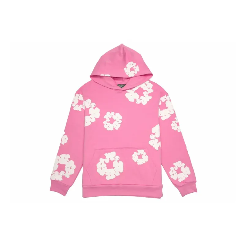 DT The Cotton Wreath Sweatshirt Royal Pink