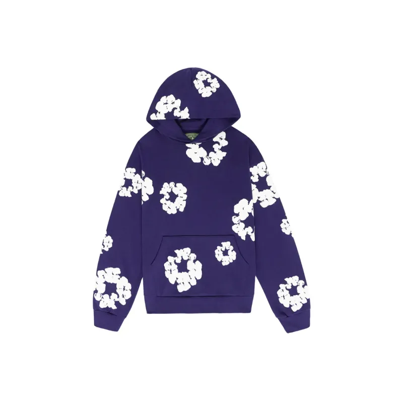 DT The Cotton Wreath Sweatshirt Royal Purple