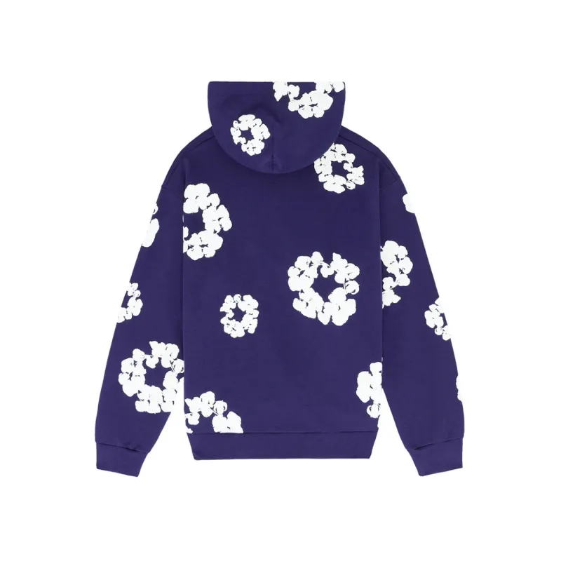 DT The Cotton Wreath Sweatshirt Royal Purple