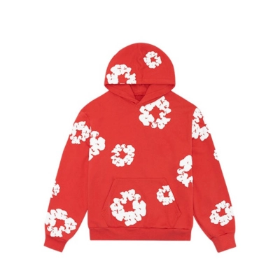 DT The Cotton Wreath Sweatshirt Royal Red 01