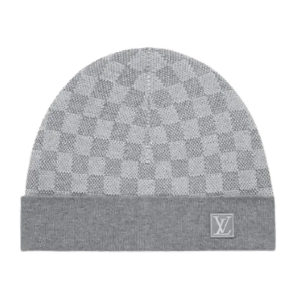 LOUIS VUITTON Petit Damier Hat NM Grey