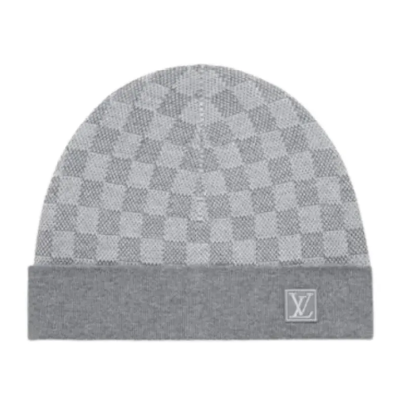 LOUIS VUITTON Petit Damier Hat NM Grey
