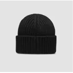 Moncler Cashmere Wool Beanie Black