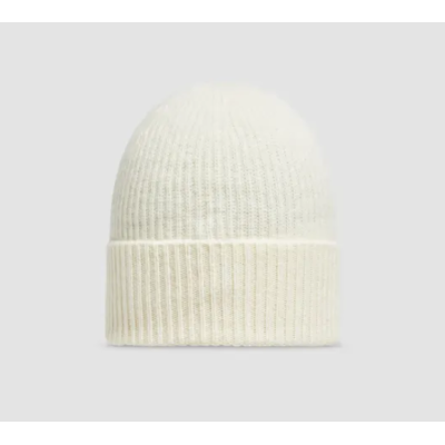 Moncler Cashmere Wool Beanie White 02