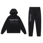 Trapstar Hoodie Tracksuit-8850 Black