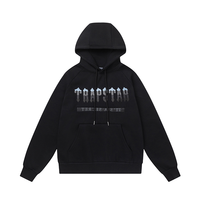Trapstar Hoodie Tracksuit-8850 Black