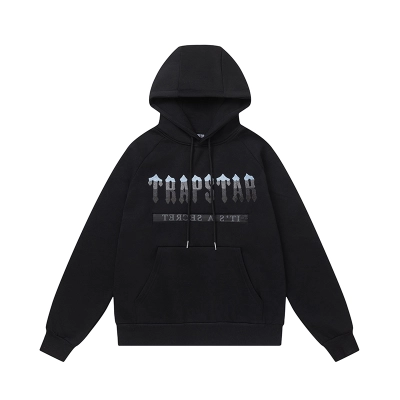 Trapstar Hoodie Tracksuit-8850 Black 02