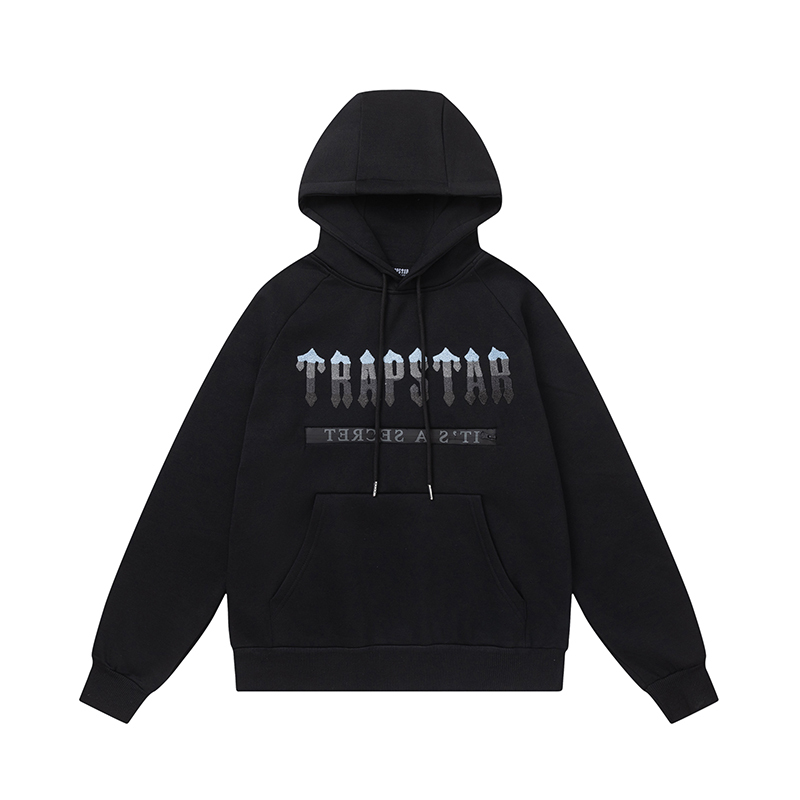 Trapstar Hoodie Tracksuit-8850 Black