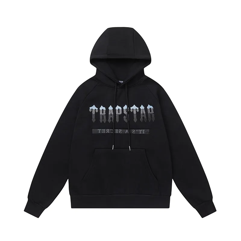 Trapstar Hoodie Tracksuit-8850 Black