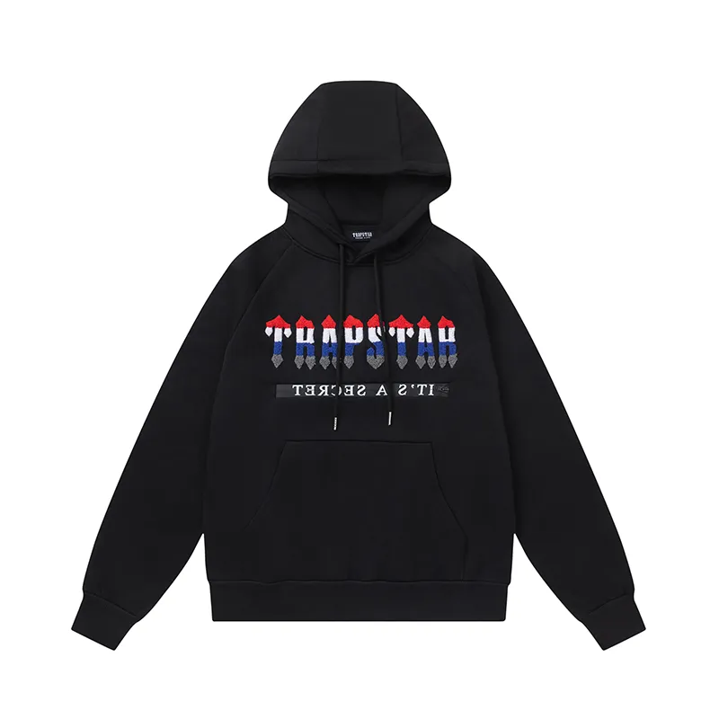 Trapstar Hoodie Tracksuit-8851 Black