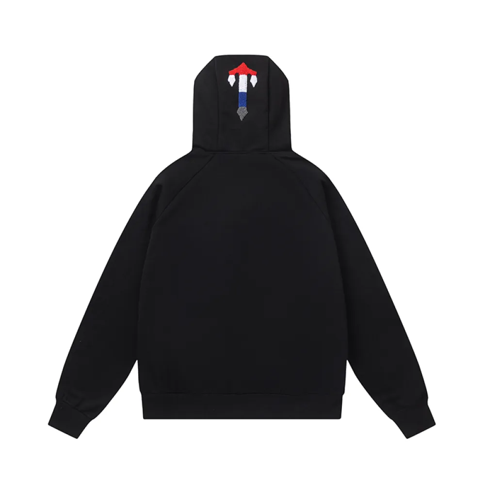 Trapstar Hoodie Tracksuit-8851 Black