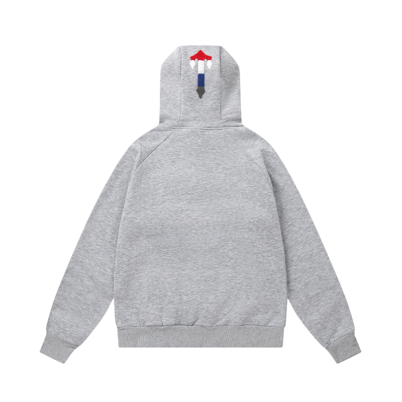 Trapstar Hoodie Tracksuit-8851 Grey