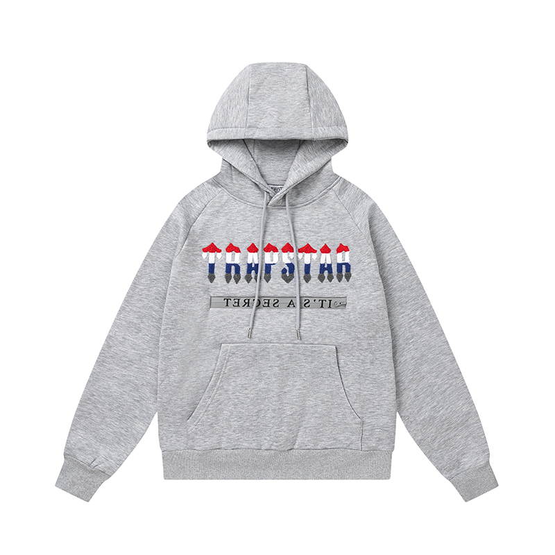 Trapstar Hoodie Tracksuit-8851 Grey