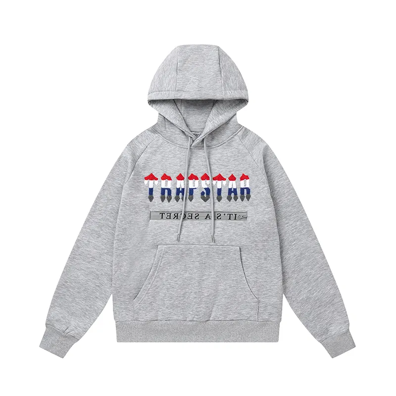 Trapstar Hoodie Tracksuit-8851 Grey