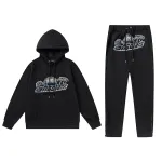 Trapstar Hoodie Tracksuit-8867 Black