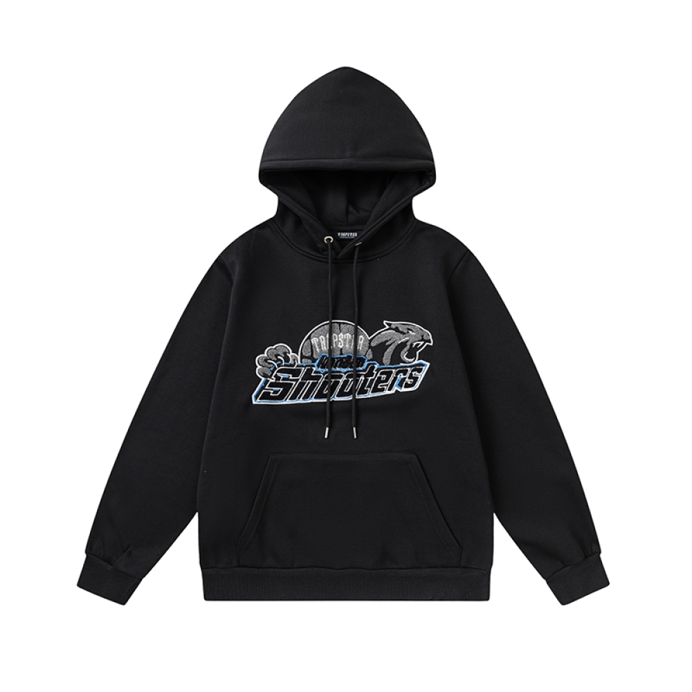 Trapstar Hoodie Tracksuit-8867 Black