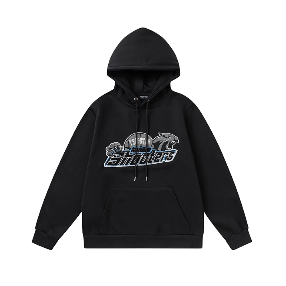 Trapstar Hoodie Tracksuit-8867 Black