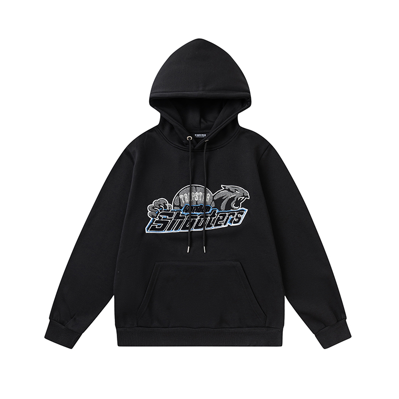 Trapstar Hoodie Tracksuit-8867 Black