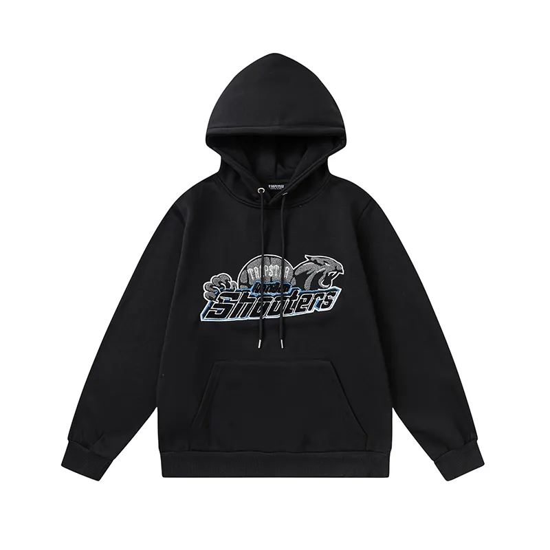 Trapstar Hoodie Tracksuit-8867 Black