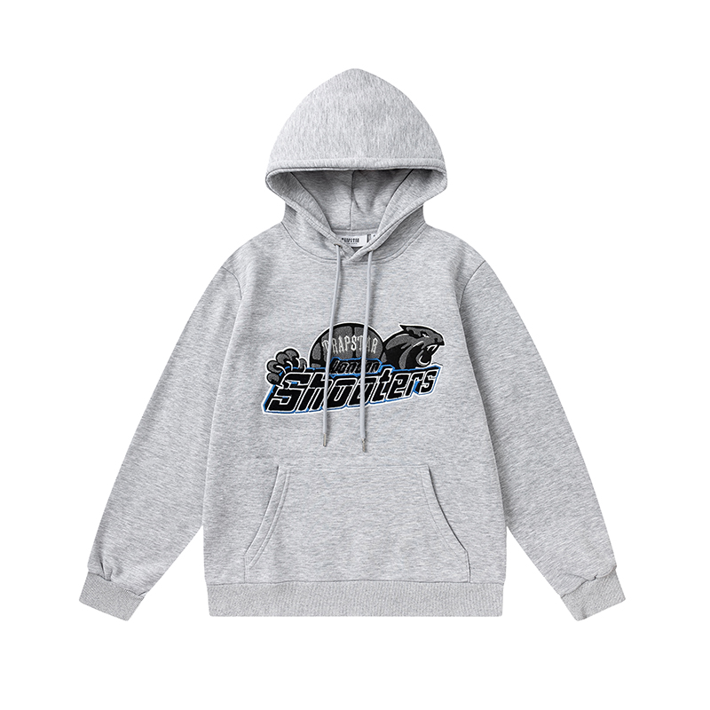 Trapstar Hoodie Tracksuit-8867 Grey